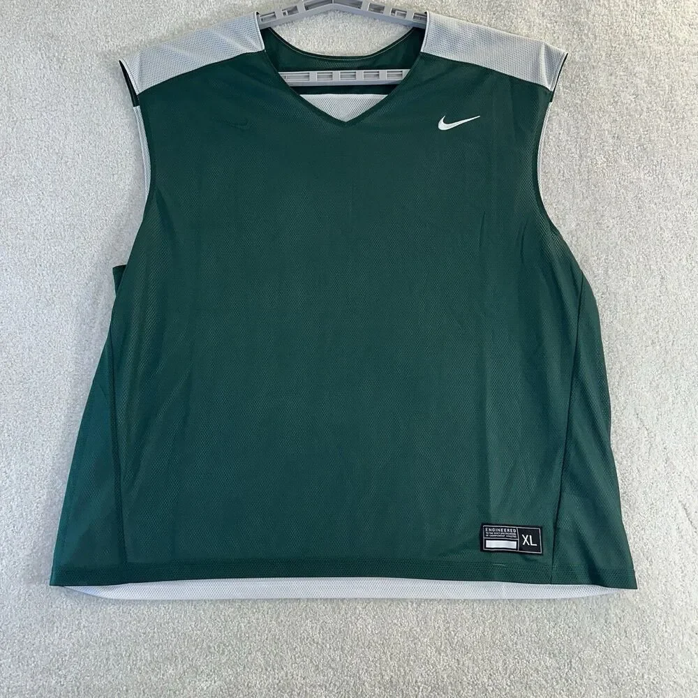 Nike Dri Fit Reversible Basketball Jersey, Sleeveless Shirt  XL NWT￼